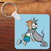 Die Jetsons | George & Astro Hug Schlüsselanhänger (Vorderseite)