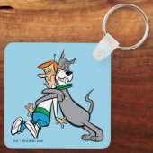 Die Jetsons | George & Astro Hug Schlüsselanhänger (Rückseite)