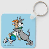 Die Jetsons | George & Astro Hug Schlüsselanhänger (Rückseite)