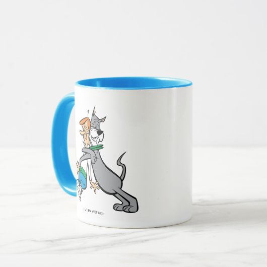 Die Jetsons | George & Astro Hug Tasse (Vorderseite Links)