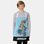 Die Jetsons | George & Astro | Name hinzufügen Schürze (Getragen)