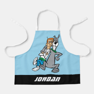 Die Jetsons George & Astro Name hinzufügen Schürze