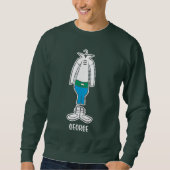 Die Jetsons | George's Anzug Sweatshirt (Vorderseite)
