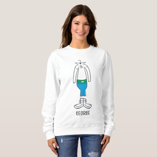 Die Jetsons | George's Anzug Sweatshirt (Vorne ganz)
