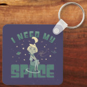 Die Jetsons | Ich brauche meinen Platz Schlüsselanhänger (Rückseite)
