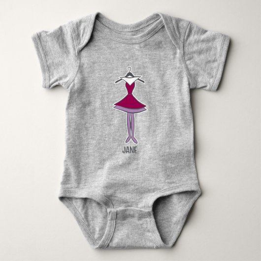 Die Jetsons | Jane-Kleid Baby Strampler (Vorderseite)