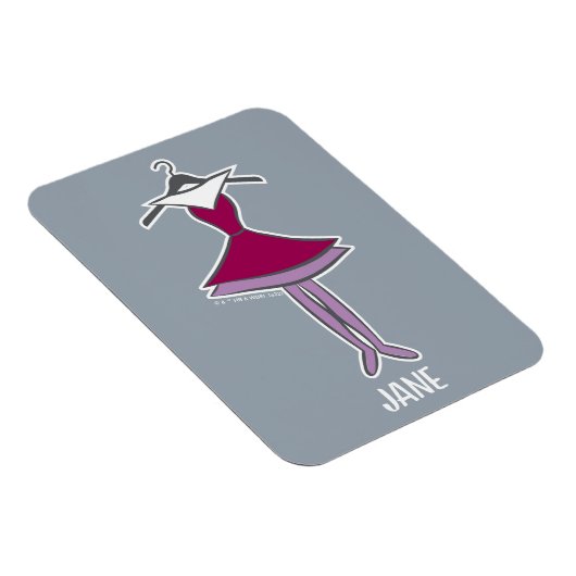 Die Jetsons | Jane-Kleid Magnet (Rechte Seite)