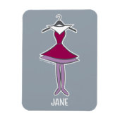 Die Jetsons | Jane-Kleid Magnet (Vertikal)
