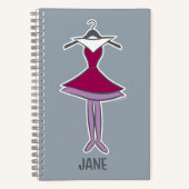 Die Jetsons | Jane-Kleid Notizblock (Vorderseite)