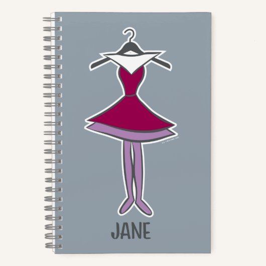 Die Jetsons | Jane-Kleid Notizblock (Vorderseite)