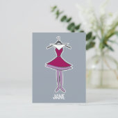 Die Jetsons | Jane-Kleid Postkarte (Stehend Vorderseite)