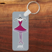 Die Jetsons | Jane-Kleid Schlüsselanhänger (Rückseite)