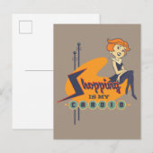 Die Jetsons | Shopping ist meine Therapie Postkarte (Vorne/Hinten)