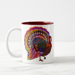 Die Jeweled Türkei Zweifarbige Tasse