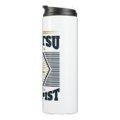 Die Jiu Jitsu Mat ist mein Therapeut Thermosbecher (Nach rechts gedreht)