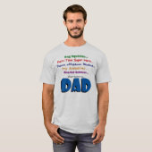 Die Jobs des Vaters T-Shirt (Vorne ganz)