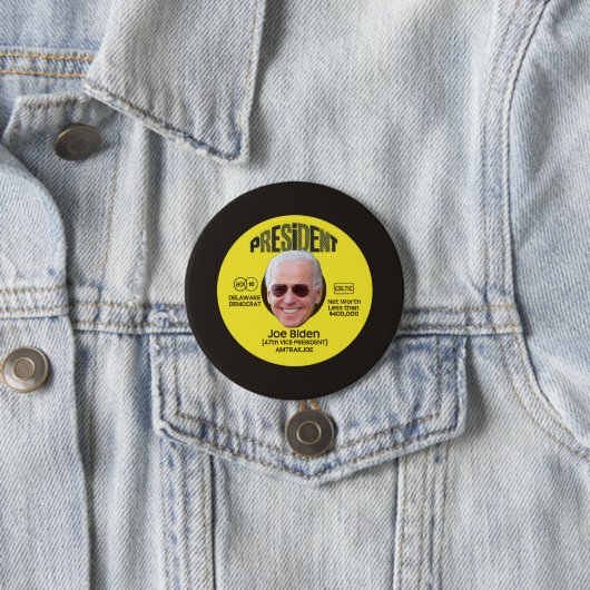 Die Joe Biden-Aufzeichnung Button (Beispiel)