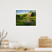 Die John Brown Farm in den Adirondacks, N.Y. Poster (Küche)