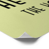 Die John-Galt-Linie Poster (Ecke)