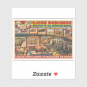 Die John Robinson Größte, die vollständigste Menag Aufkleber (Blatt)