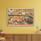 Die John Robinson Größte, die vollständigste Menag Leinwanddruck (Insitu (Wohnzimmer))