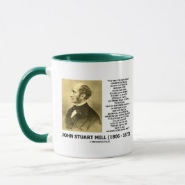 Die John Stuart Mill-Freiheits-Verfolgung besitzen Kaffeetasse