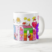 Die Johnnie-Tasse Jumbo-Tasse (Vorderseite Rechts)