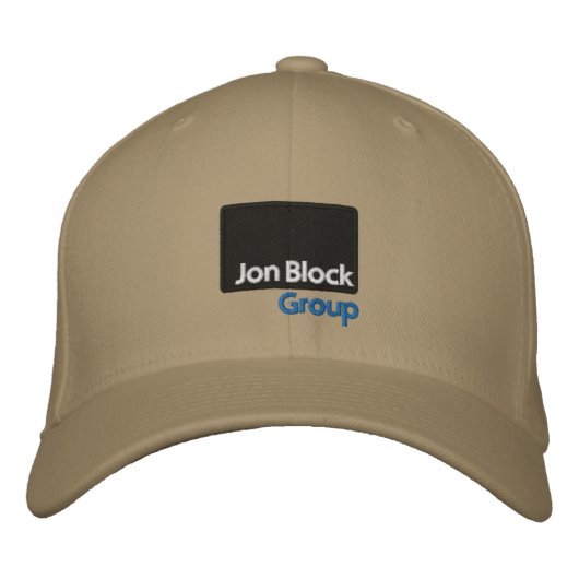 Die Jon Block Group bestickte Cap Baseballkappe (Vorderseite)