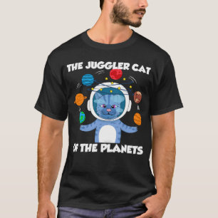 Die Jongleurkatze der Planeten T-Shirt