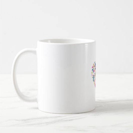 Die Joureny-Liebe Sie selbst Tasse (Links)