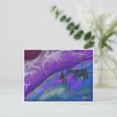 Die Journey-Zuhause Postkarte (Stehend Vorderseite)