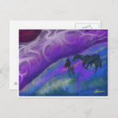 Die Journey-Zuhause Postkarte (Vorne/Hinten)