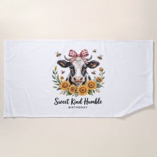 Die Joyfull Strawberry Cow Liebe Classic T-Shi Strandtuch