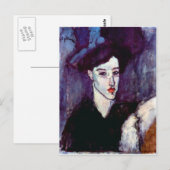 Die Juden von Amedeo Modigliani Postkarte (Vorne/Hinten)
