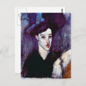 Die Juden von Amedeo Modigliani Postkarte (Vorne/Hinten)