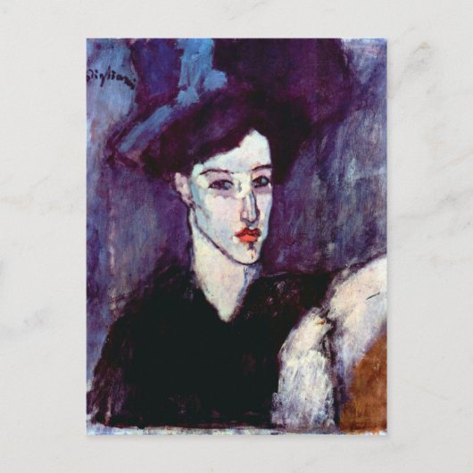 Die Juden von Amedeo Modigliani Postkarte (Vorderseite)