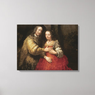 Die jüdische Braut, c.1667 (Öl auf Leinwand) Leinwanddruck