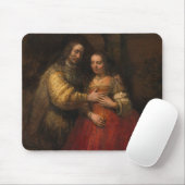 Die jüdische Brücke (von Rembrandt) Mousepad (Mit Mouse)