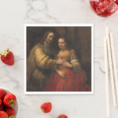 Die jüdische Brücke (von Rembrandt) Serviette (Beispiel)