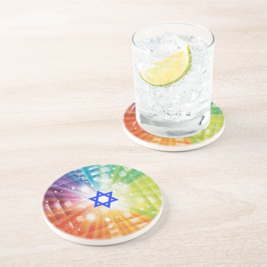 Die jüdische Explosion der Lichter Getränkeuntersetzer (Seite)