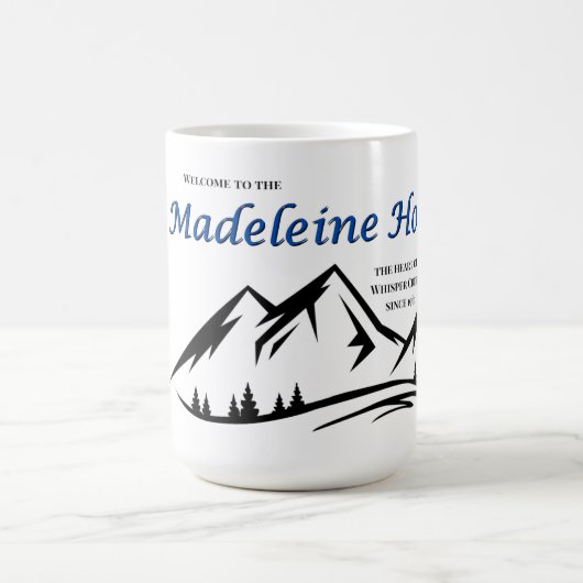 Die Jumbo-Tasse des Madeleine Hotels Kaffeetasse (Mittel)