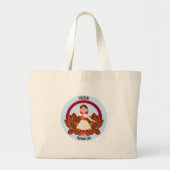 Die Jumbo Tote Tasche mit Kathak Dancer (Vorne)