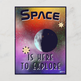 Die Junction Card Nr. 53 Space ist hier, um sie zu Postkarte