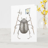 Die Junebug Ritter-Raum-Gruß-Karten Karte (Gelbe Blume)