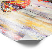 Die junge Ballerina Fotodruck (Ecke)