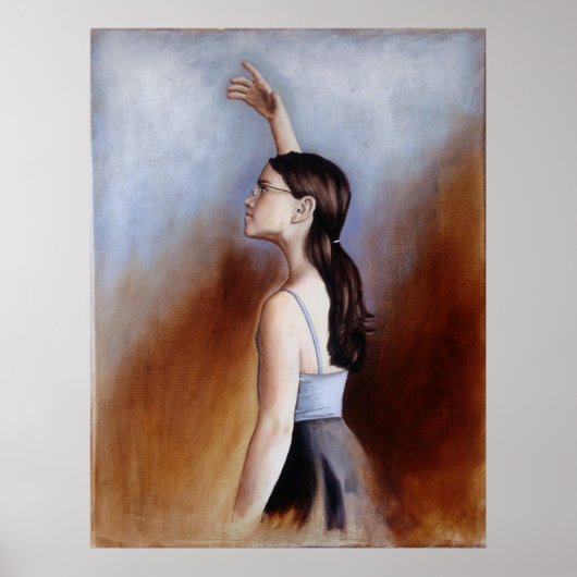 Die junge Ballerina Print Poster (Vorne)