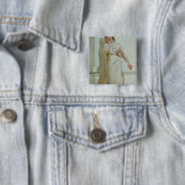 Die junge Braut, 1883 Button (Beispiel)