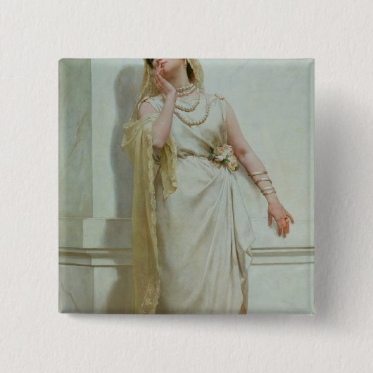 Die junge Braut, 1883 Button (Vorderseite)