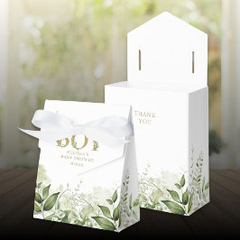 Die Junge Grünpflanzen in Foliage Gold Babydusche Geschenkschachtel