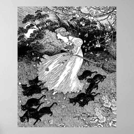 Die junge Hexe Poster (Vorne)